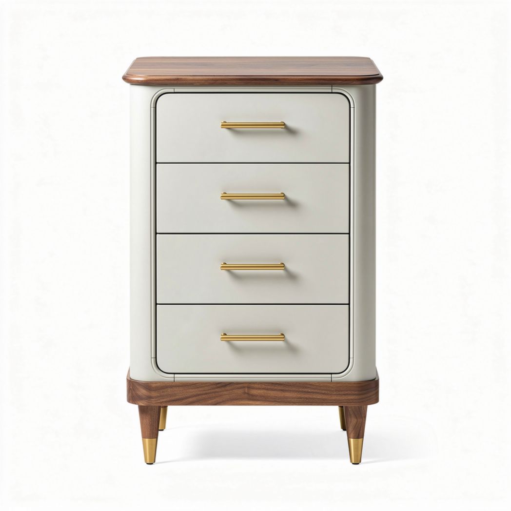 Ladeblok van MDF voor de slaapkamer met een eigentijdse uitstraling - 60 x 40 x 80cm