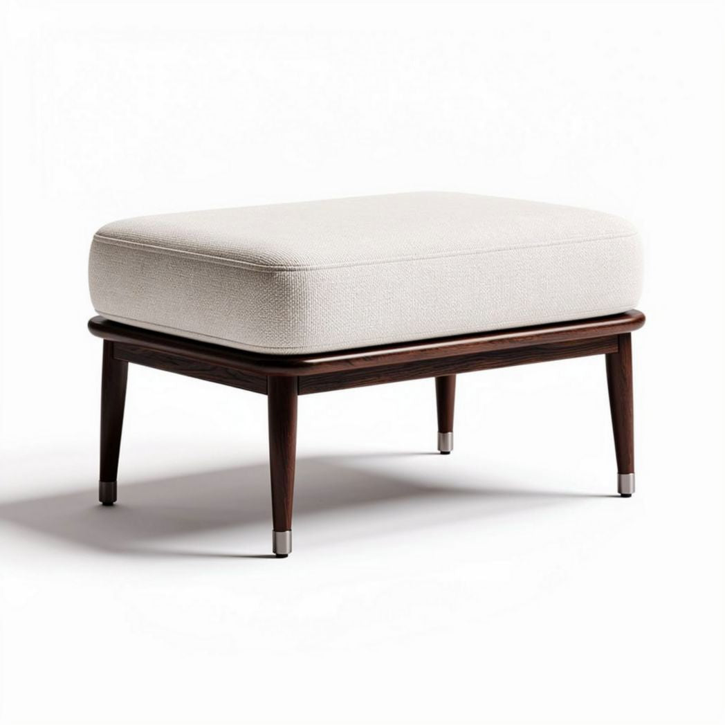 Hocker van textiel voor de zithoek - 80 x 80 x 40cm