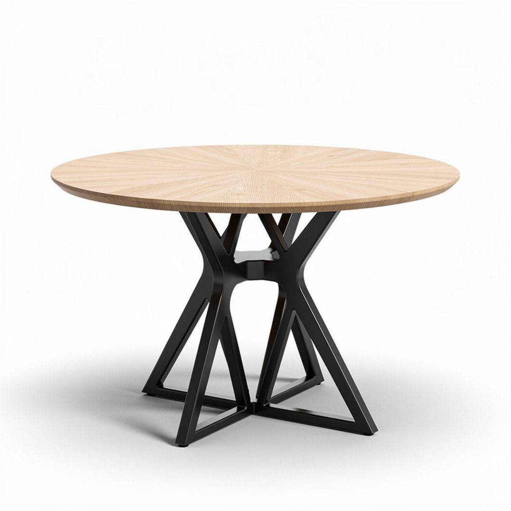 Eettafel van hout voor de eetkamer - 150 x 150 x 75cm
